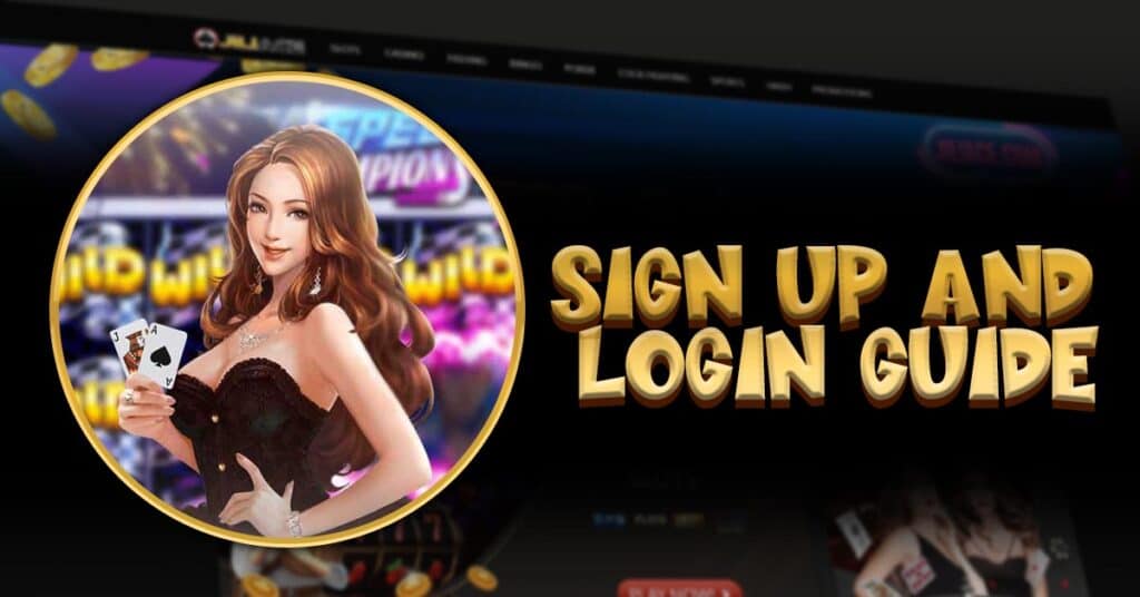 sign up and login guide